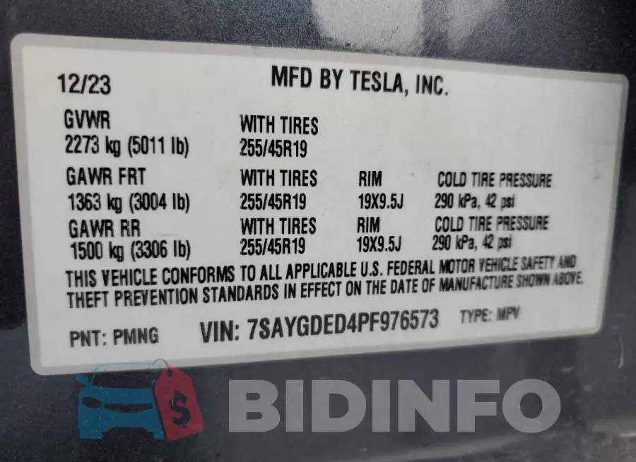 7SAYGDED4PF976573 Photo# 12