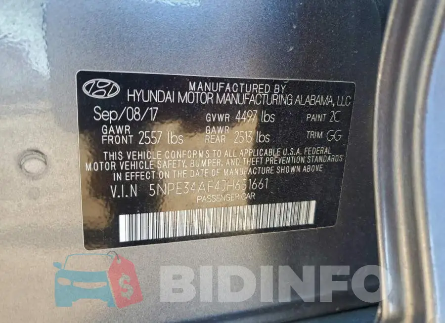 5NPE34AF4JH651661 Photo# 12