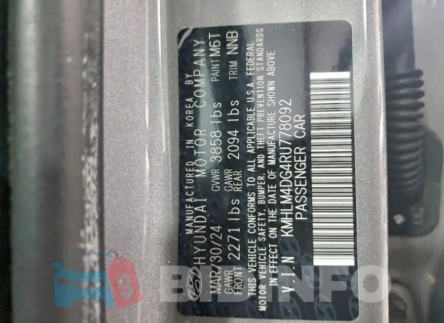 KMHLM4DG4RU778092 Photo# 12