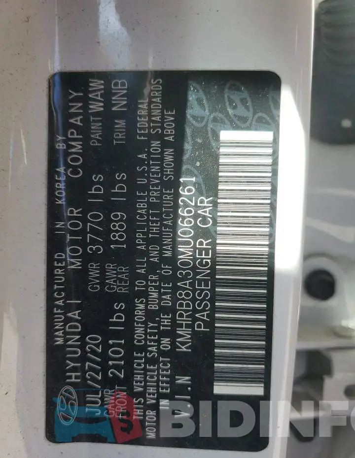 KMHRB8A30MU066261 Photo# 13