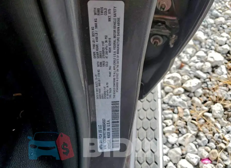 1C6SRFRT1MN654567 Photo# 13