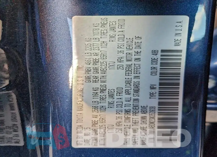 7MMVABDM2SN353938 Photo# 14