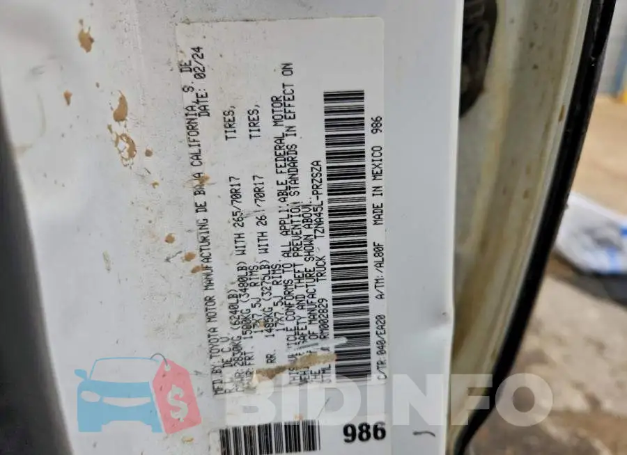 3TMLB5JN8RM002829 Photo# 12
