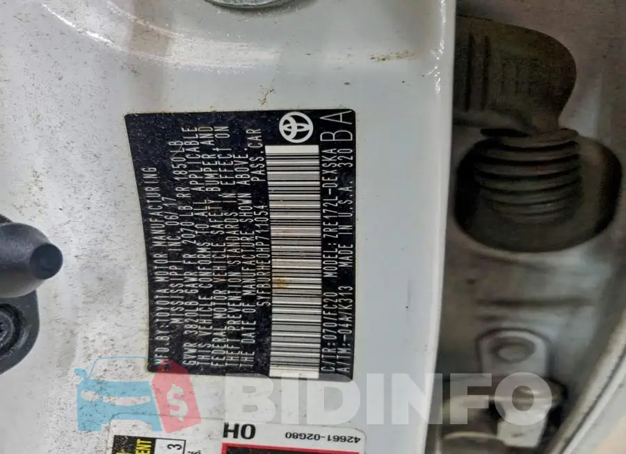 5YFBURHE0HP711054 Photo# 12