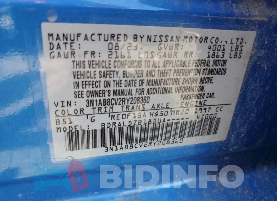 3N1AB8CV2RY208360 Photo# 12