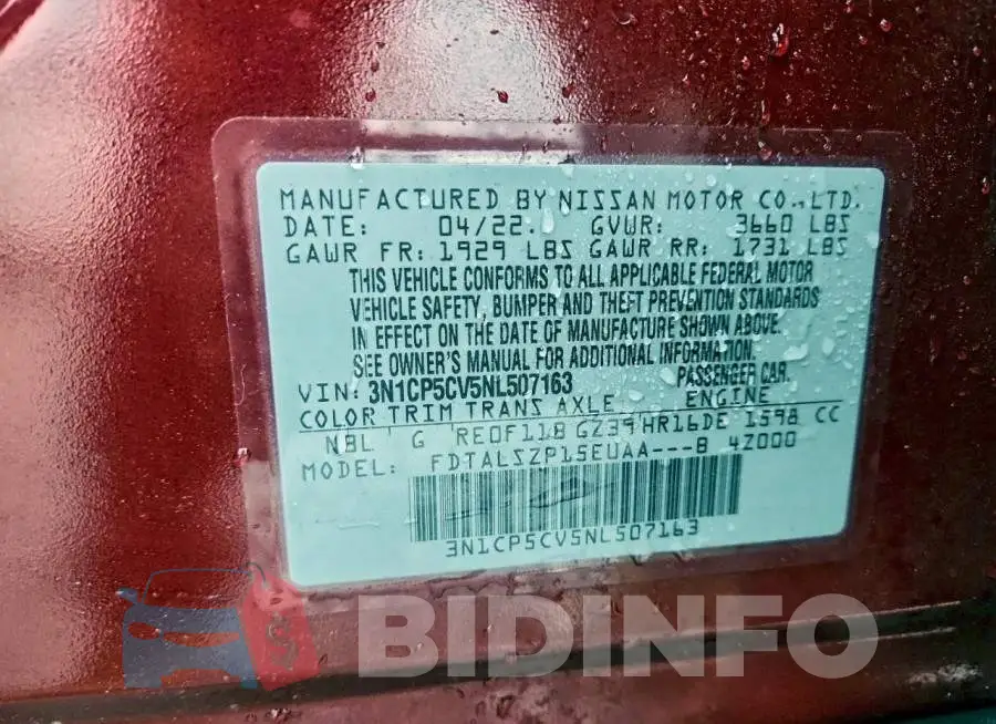 3N1CP5CV5NL507163 Photo# 13