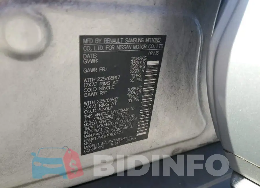 KNMAT2MT9JP560474 Photo# 14