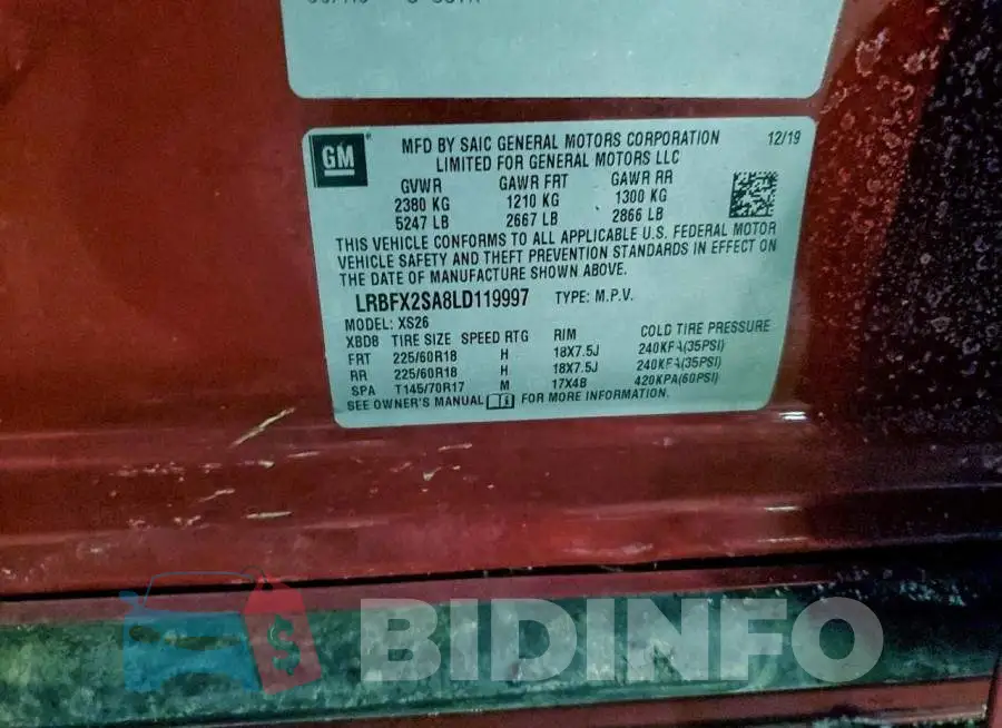 LRBFX2SA8LD119997 Photo# 13