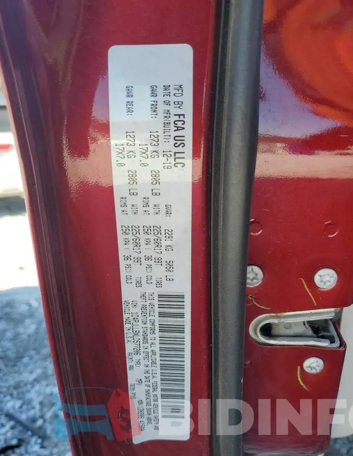 1C4PJLLBXLD577206 Photo# 13