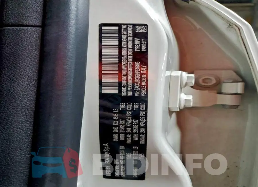 ZACCJBCB2HPE46403 Photo# 13
