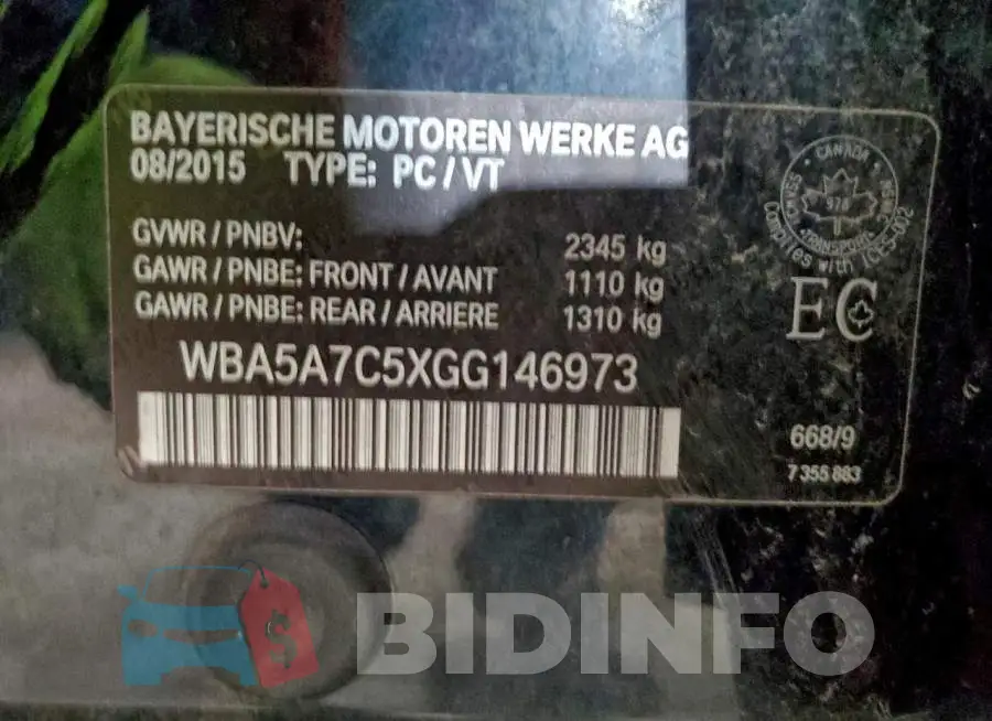 WBA5A7C5XGG146973 Photo# 12