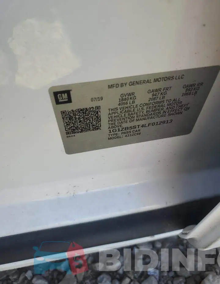 1G1ZB5ST4LF012913 Photo# 12