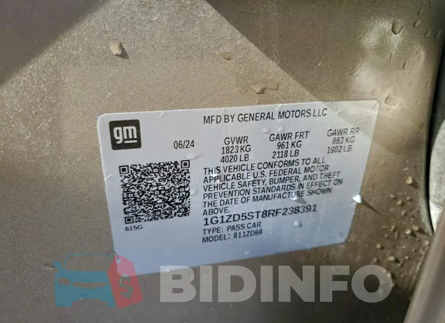 1G1ZD5ST8RF238391 Photo# 12