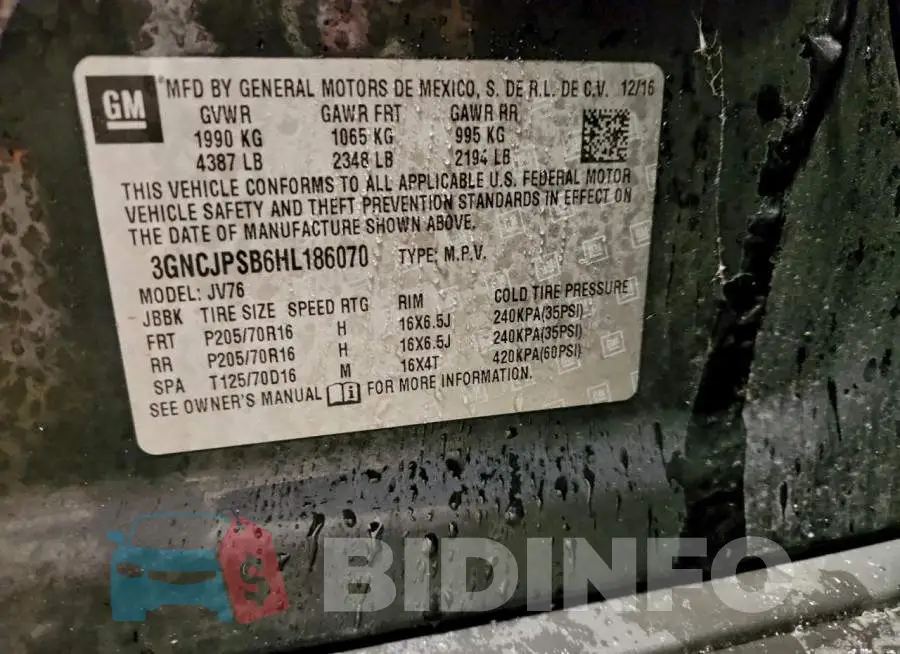 3GNCJPSB6HL186070 Photo# 13