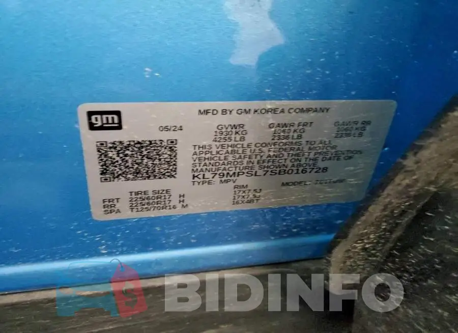KL79MPSL7SB016728 Photo# 13
