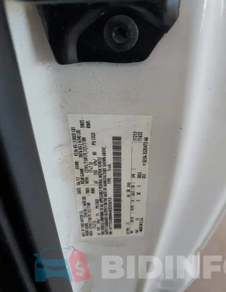 1FT7X2B66HEE03213 Photo# 12