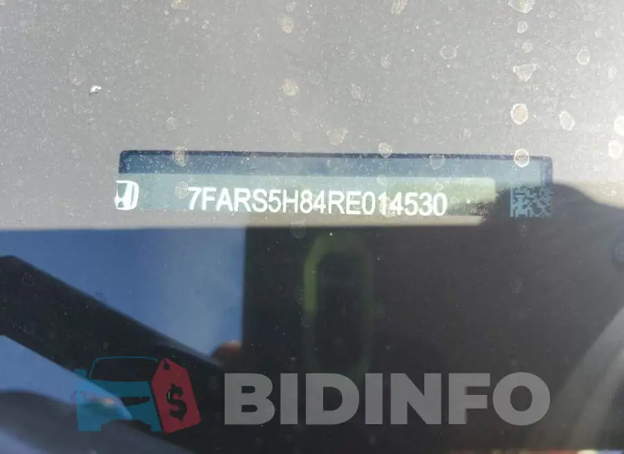 7FARS5H84RE014530 Photo# 13