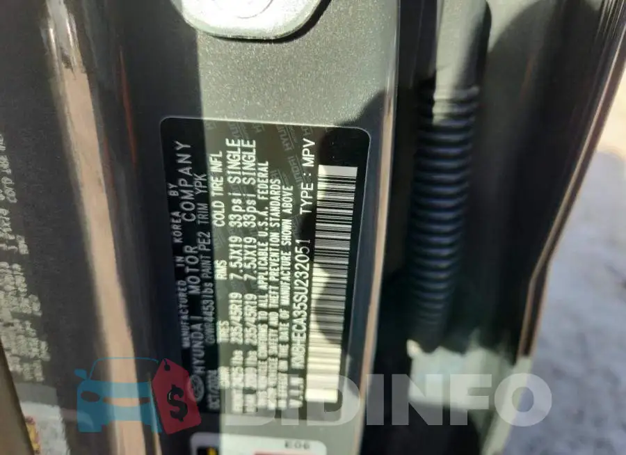 KM8HECA35SU232051 Photo# 13