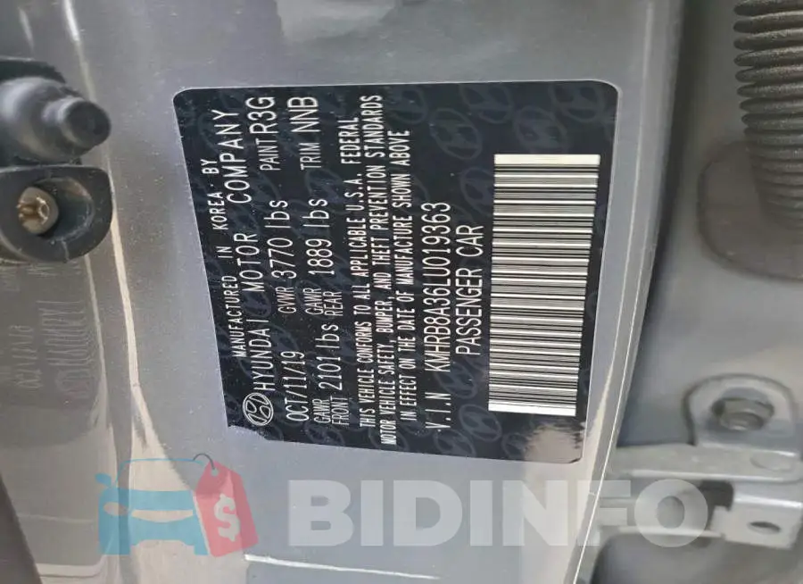 KMHRB8A36LU019363 Photo# 12