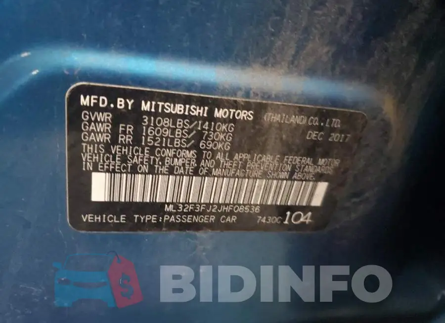 ML32F3FJ2JHF08536 Photo# 12