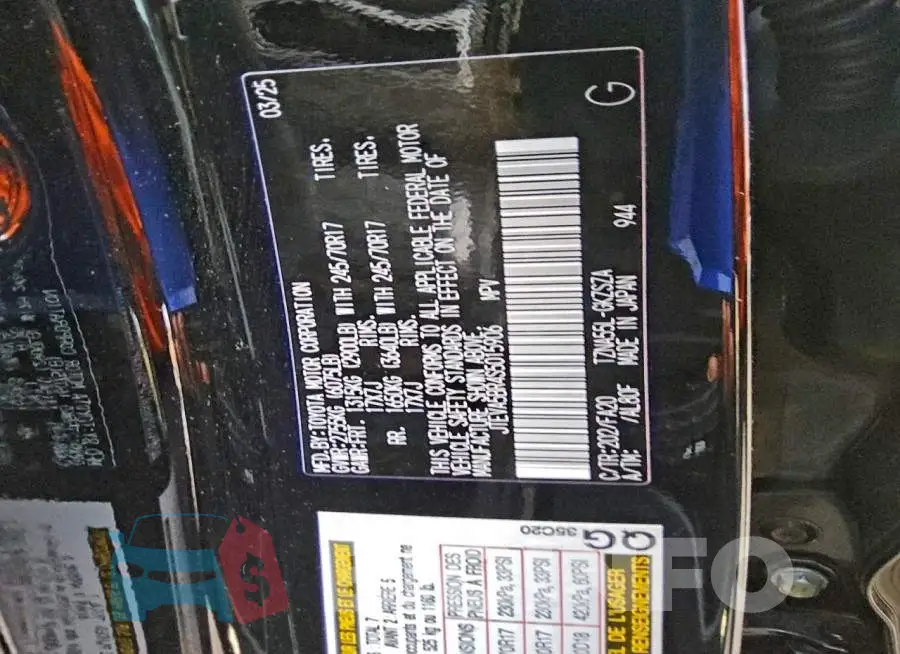 JTEVA5BR4S5015906 Photo# 13