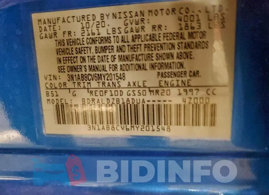 3N1AB8CV6MY201548 Photo# 12