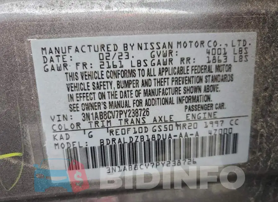 3N1AB8CV7PY238726 Photo# 13