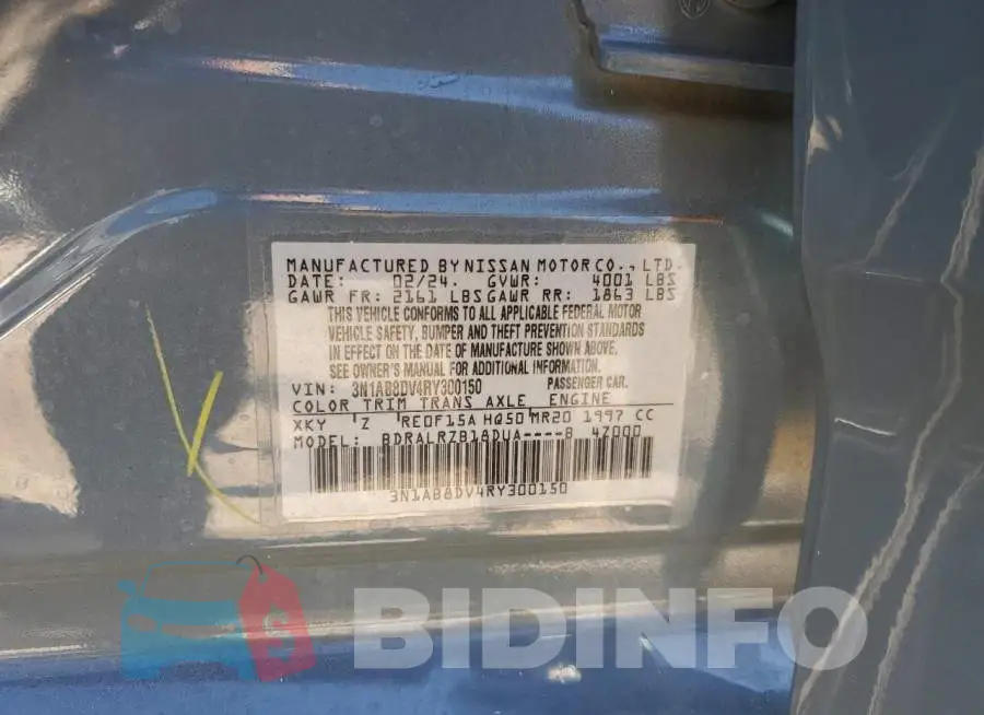 3N1AB8DV4RY300150 Photo# 13