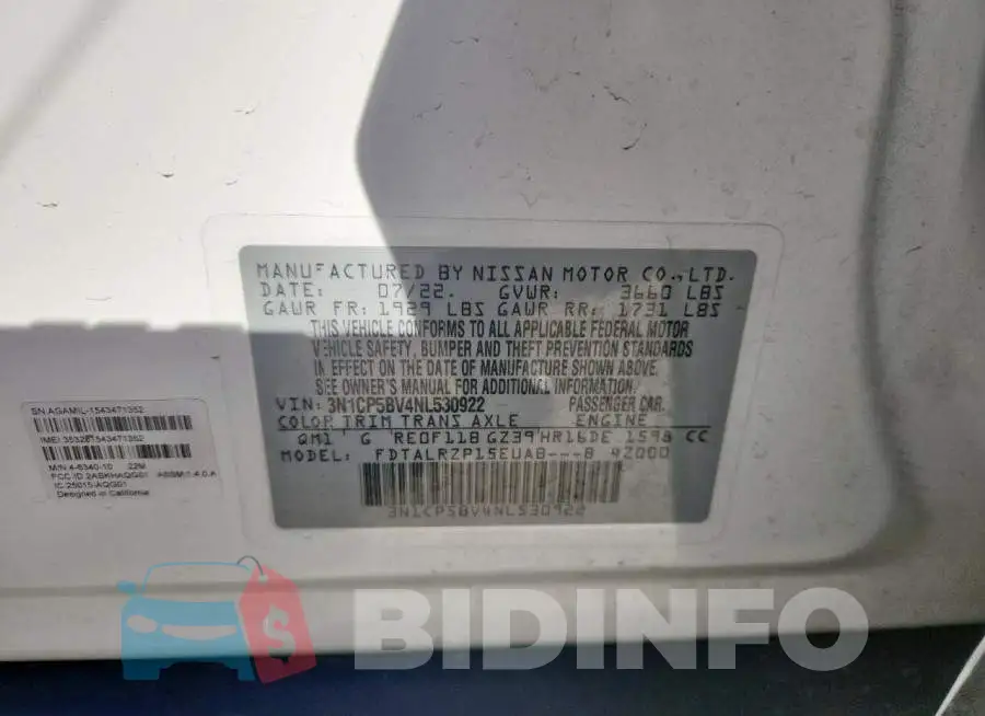 3N1CP5BV4NL530922 Photo# 12