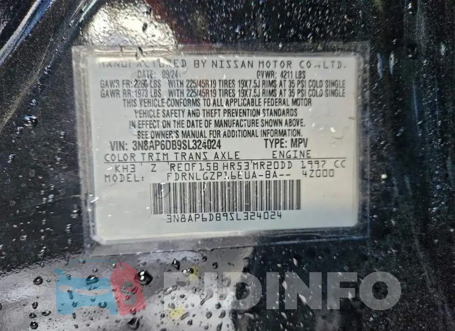 3N8AP6DB9SL324024 Photo# 14