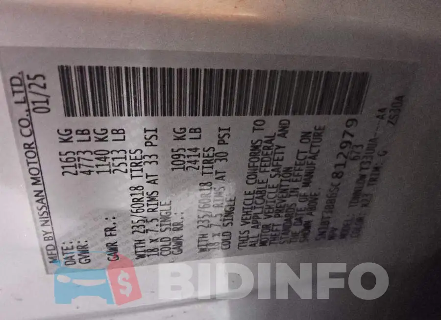 5N1BT3BB6SC812979 Photo# 13