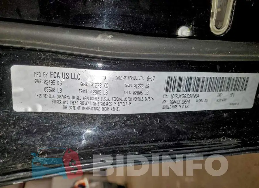 1C4PJMCB6JD501064 Photo# 13