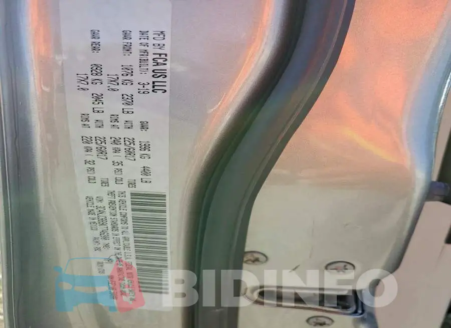 3C4NJCBB9KT746200 Photo# 13