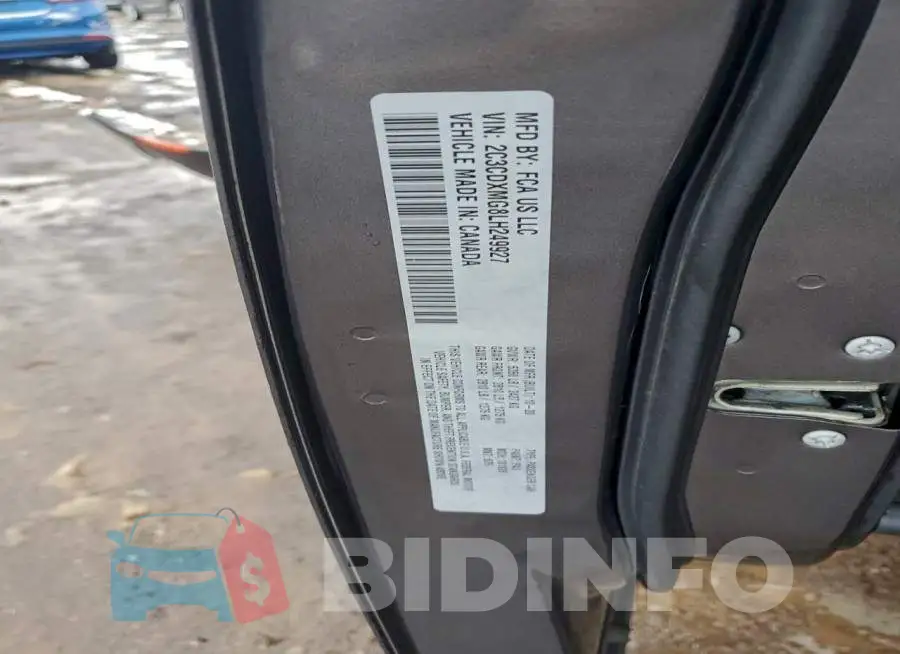2C3CDXMG8LH249927 Photo# 12
