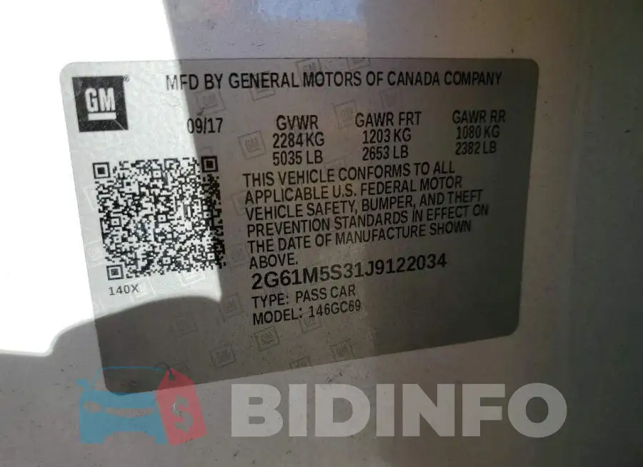2G61M5S31J9122034 Photo# 12
