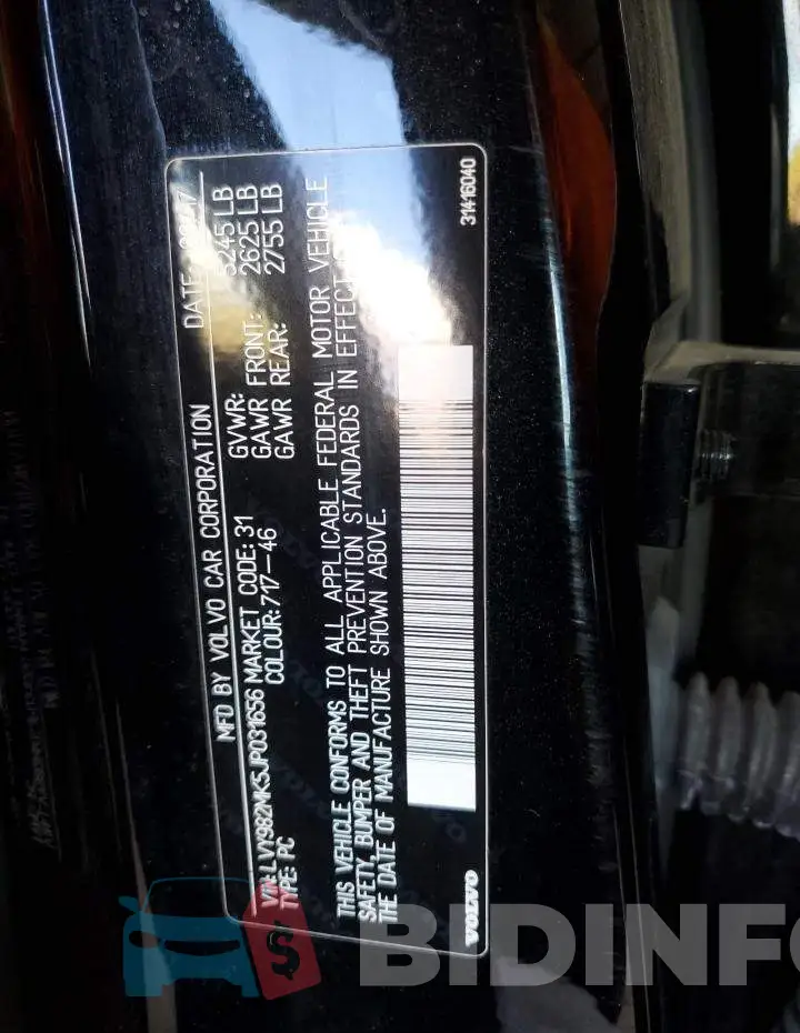 LVY982MK5JP031656 Photo# 12