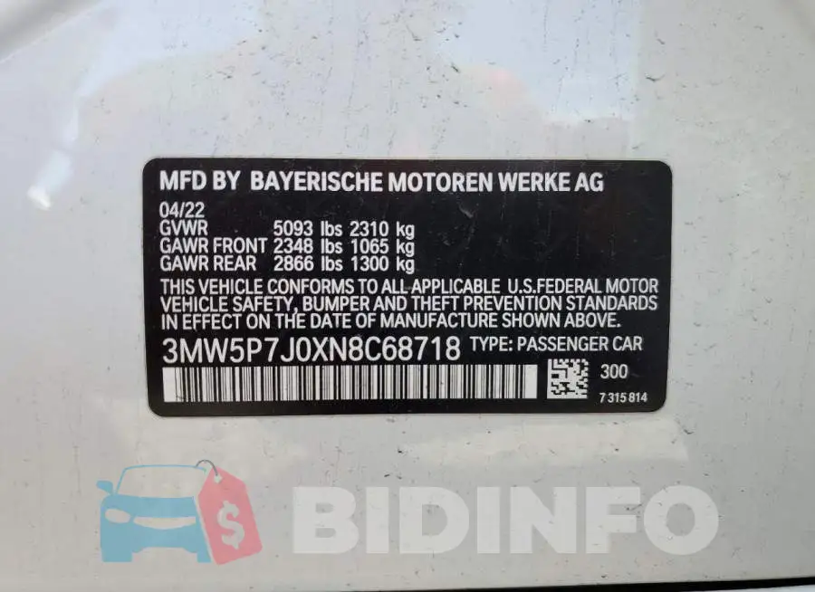 3MW5P7J0XN8C68718 Photo# 12