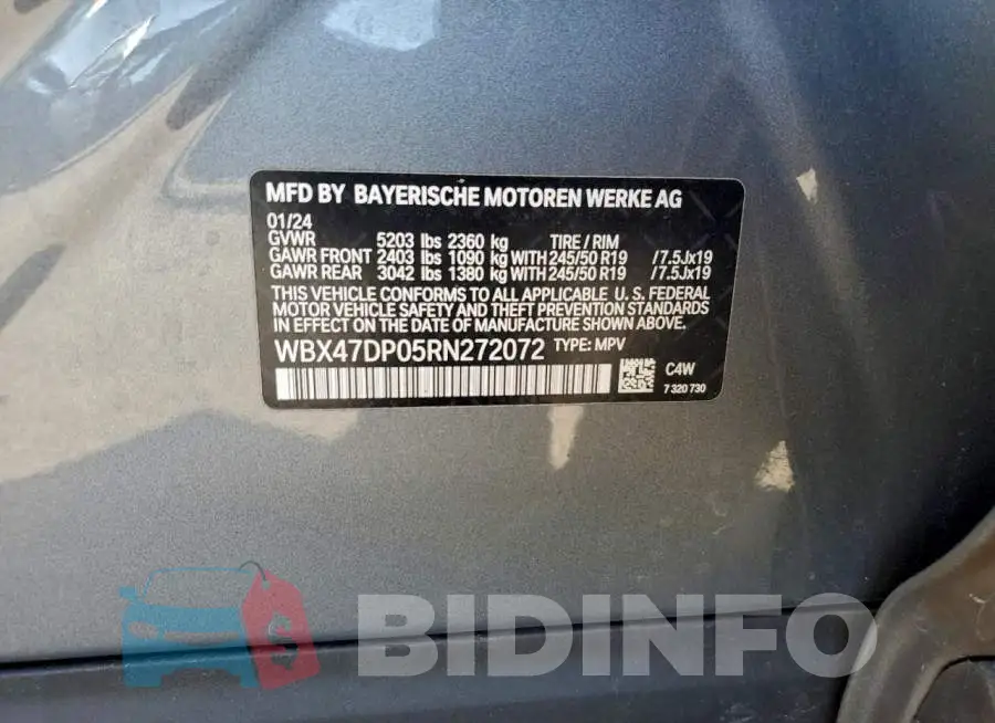 WBX47DP05RN272072 Photo# 13