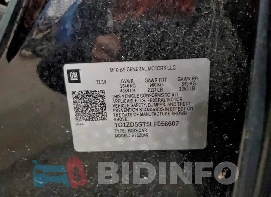 1G1ZD5ST5LF056607 Photo# 12