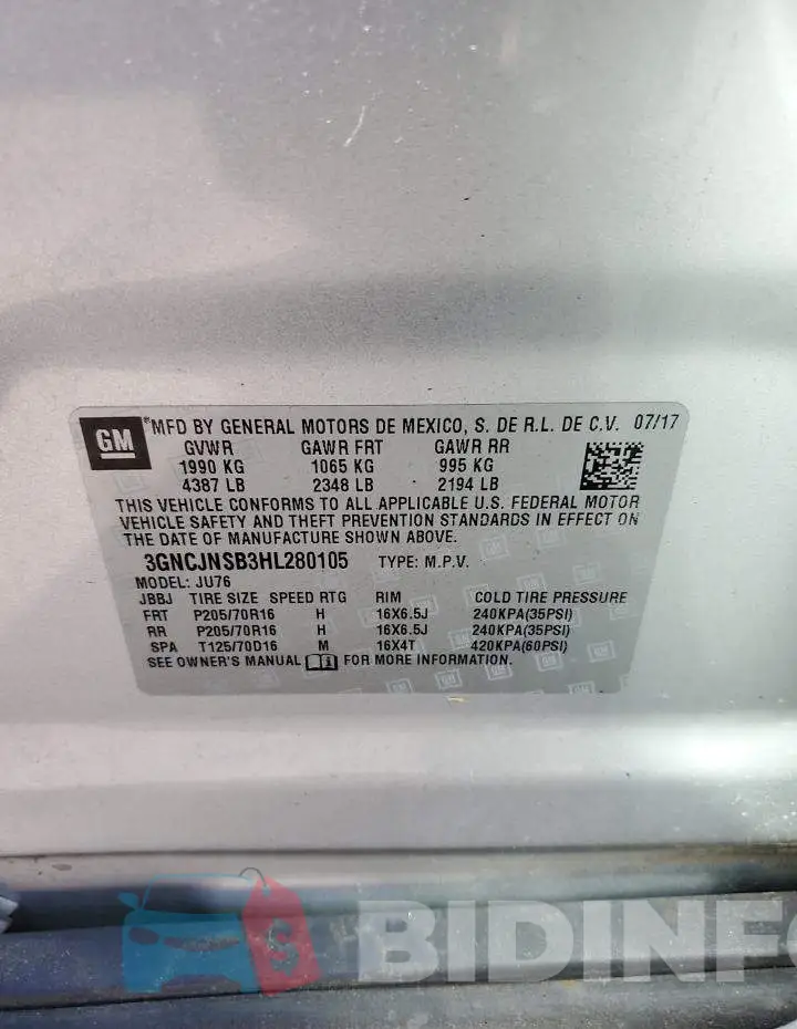 3GNCJNSB3HL280105 Photo# 14