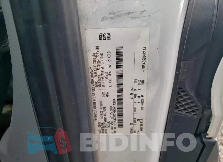 1FDRS8ZM7HKA11904 Photo# 12