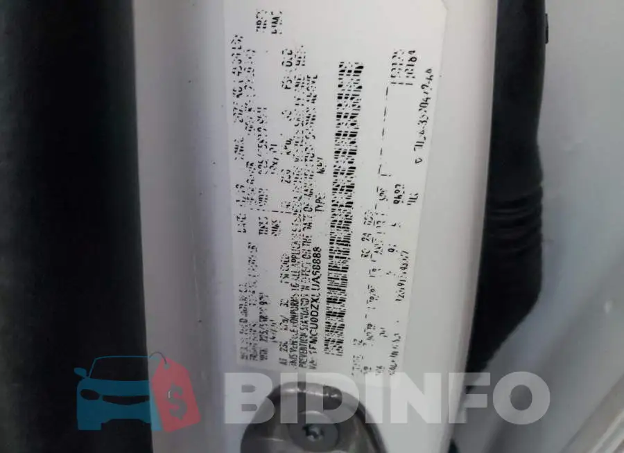 1FMCU0DZXLUA68888 Photo# 13