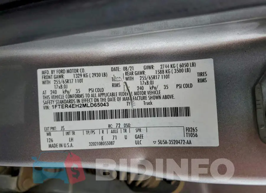1FTER4EH2MLD65043 Photo# 13