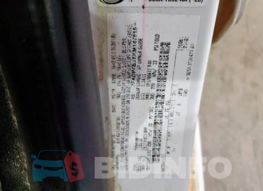 3FADP4BJXKM147815 Photo# 12