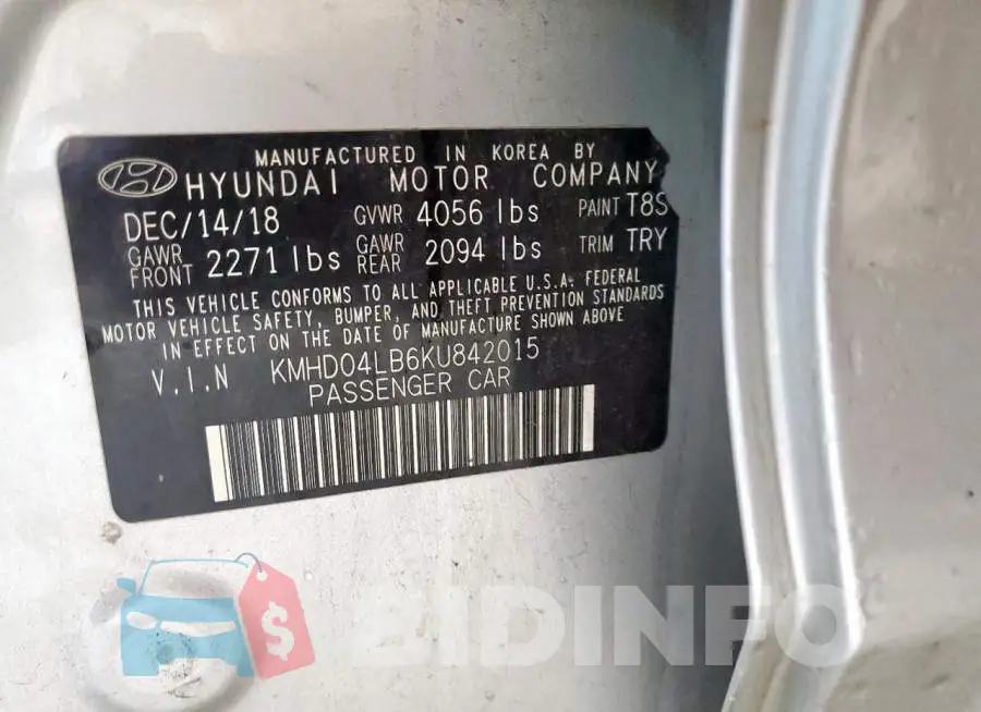 KMHD04LB6KU842015 Photo# 13