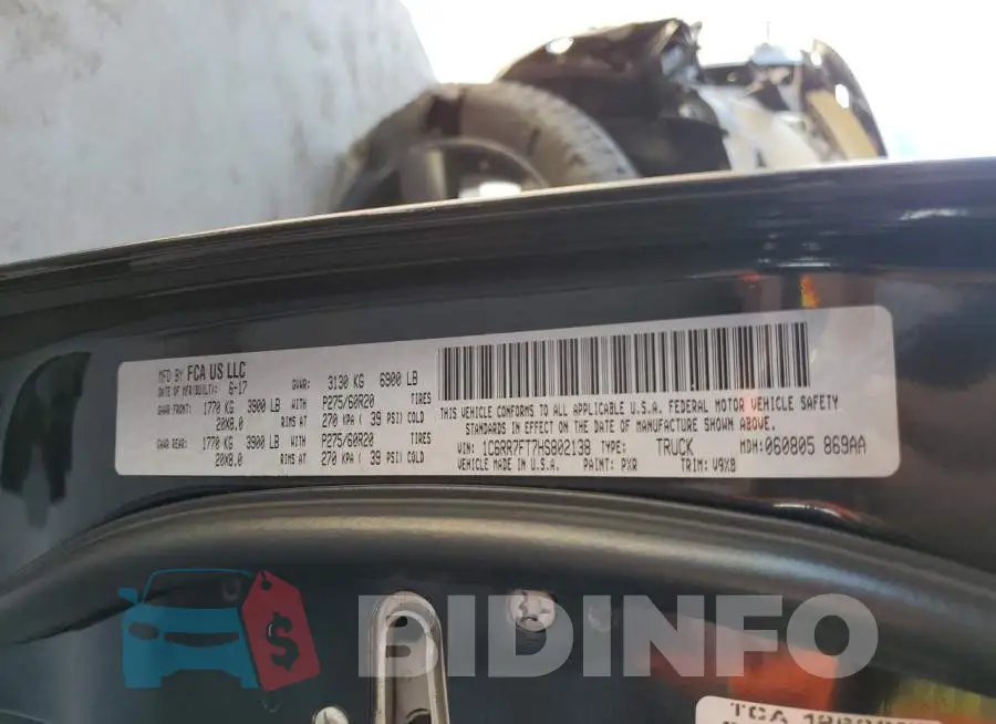 1C6RR7FT7HS802138 Photo# 12