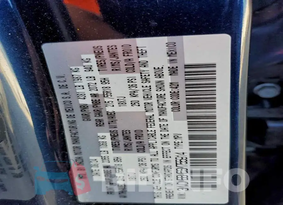 3MVDMBBM6SM755914 Photo# 13