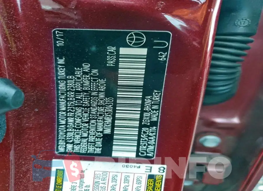 NMTKHMBX5JR043135 Photo# 13