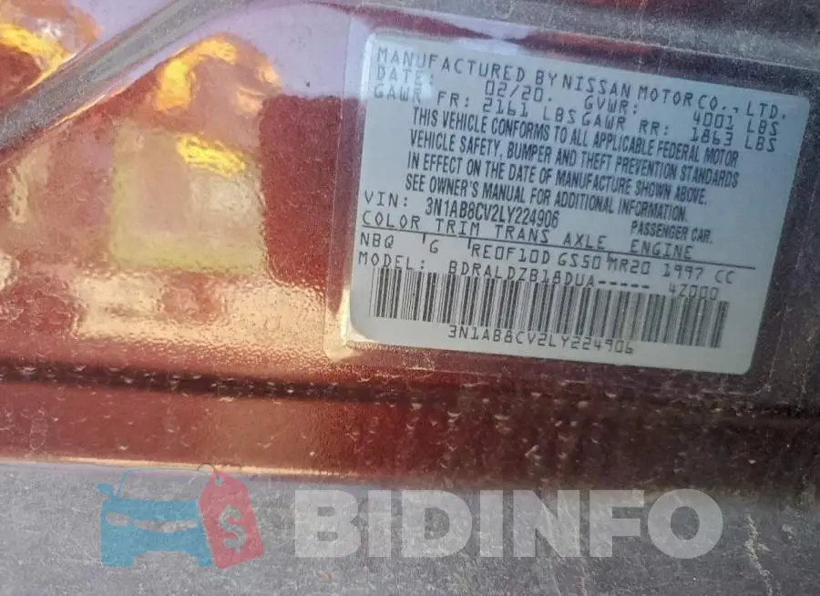 3N1AB8CV2LY224906 Photo# 12