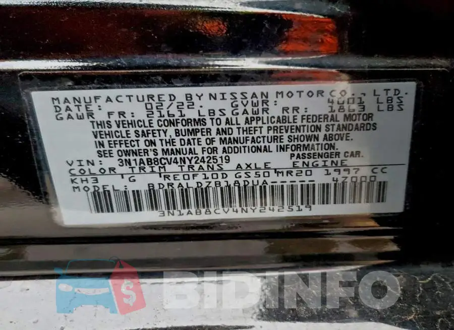 3N1AB8CV4NY242519 Photo# 13
